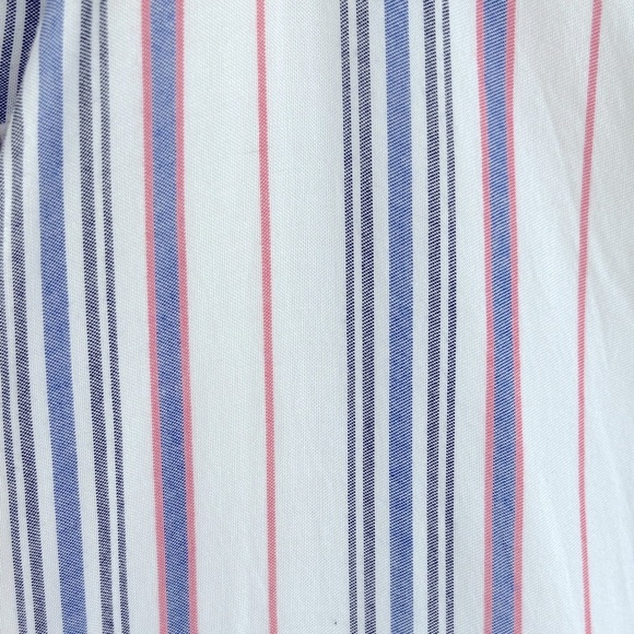 3/$30! Devlin Summer High Low Striped Flounce Sun Dress - Picture 4 of 5